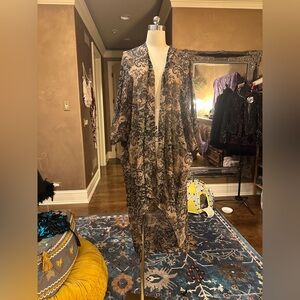 Sheer Brown Cardigan